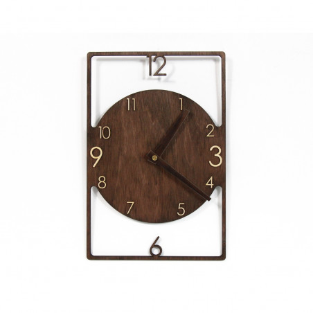 Unique Wooden Wall Clock