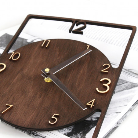 Unique Wooden Wall Clock