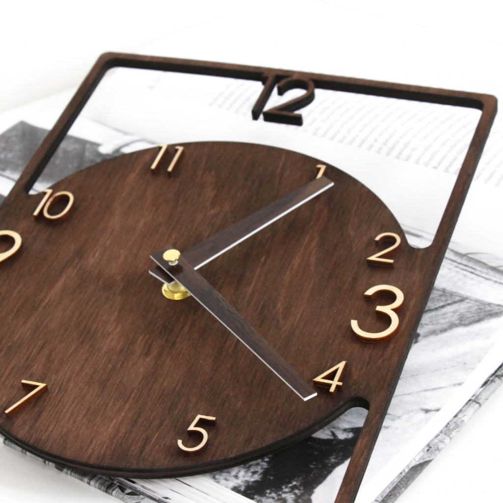 Unique Wooden Wall Clock Unique Wooden Wall Clock