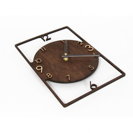 Unique Wooden Wall Clock