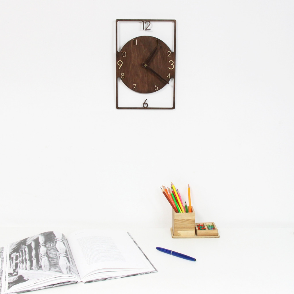 Unique Wooden Wall Clock Unique Wooden Wall Clock