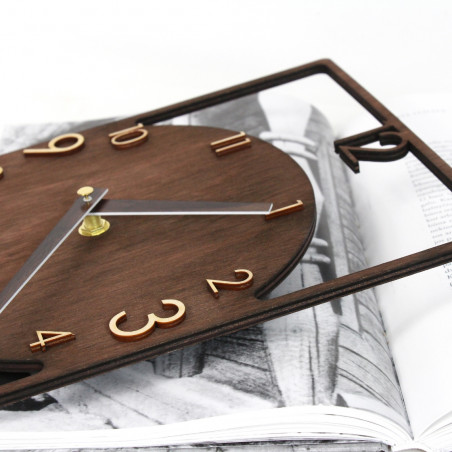 Unique Wooden Wall Clock