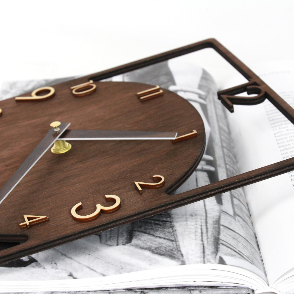 Unique Wooden Wall Clock Unique Wooden Wall Clock