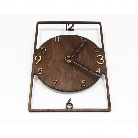 Unique Wooden Wall Clock
