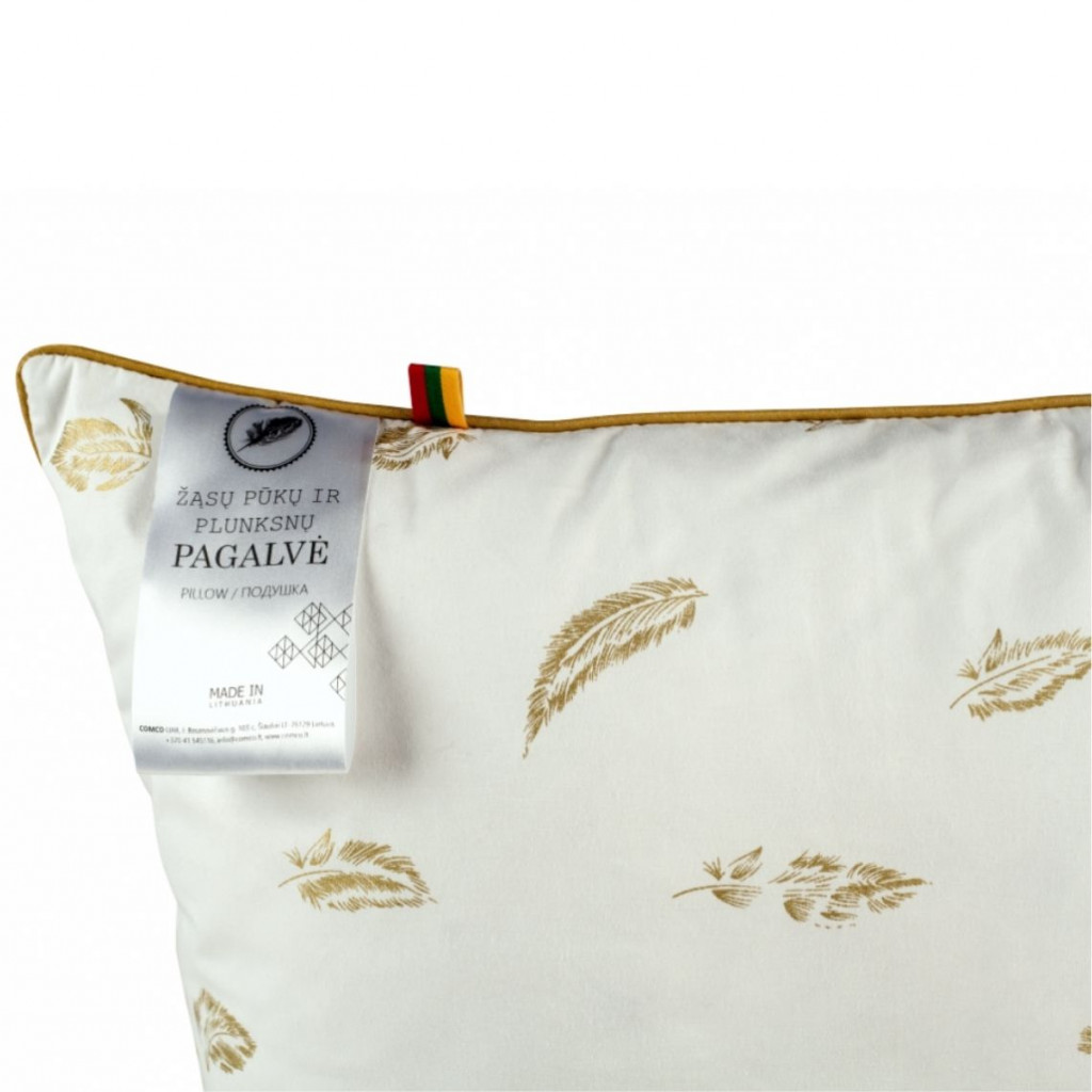 Žąsų pūkų ir plunksnų pagalvė | namu-tekstile | NMF Home