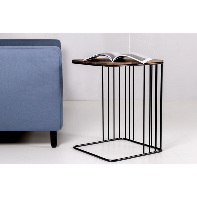 Šoninis staliukas prie sofos Elegant | Tamsus ąžuolas | soniniai-staliukai | NMF Home