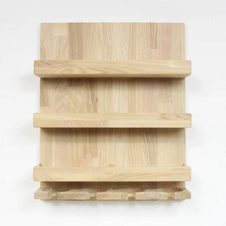 Bright Wine Bottle Shelf