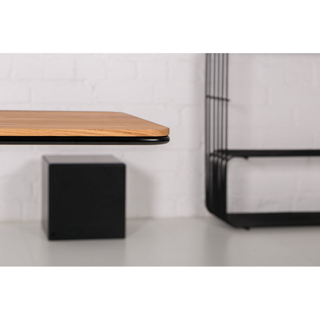 Elegant side table for sofa | oak
