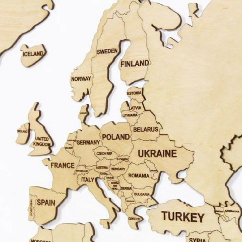 Pasaules koka sienas karte | Dabiski Pasaules koka sienas karte | Dabiski