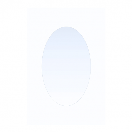 Ovalus, modernaus stiliaus veidrodis | produktai | NMF Home