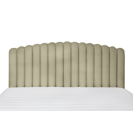 Bed with mattress Bolero | Beige
