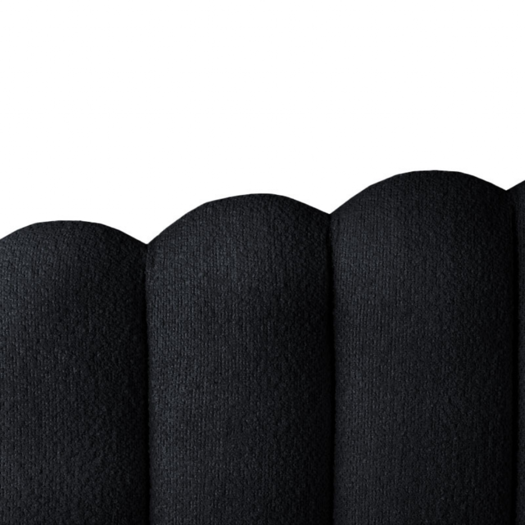 Bed with mattress Bolero | Black Bed with mattress Bolero | Black