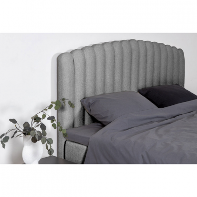 Bed with mattress Bolero | Grey
