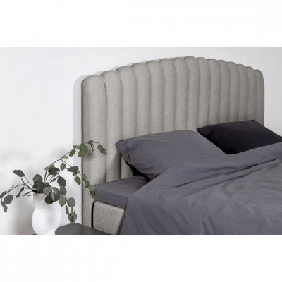 Bed with mattress Bolero | Light grey