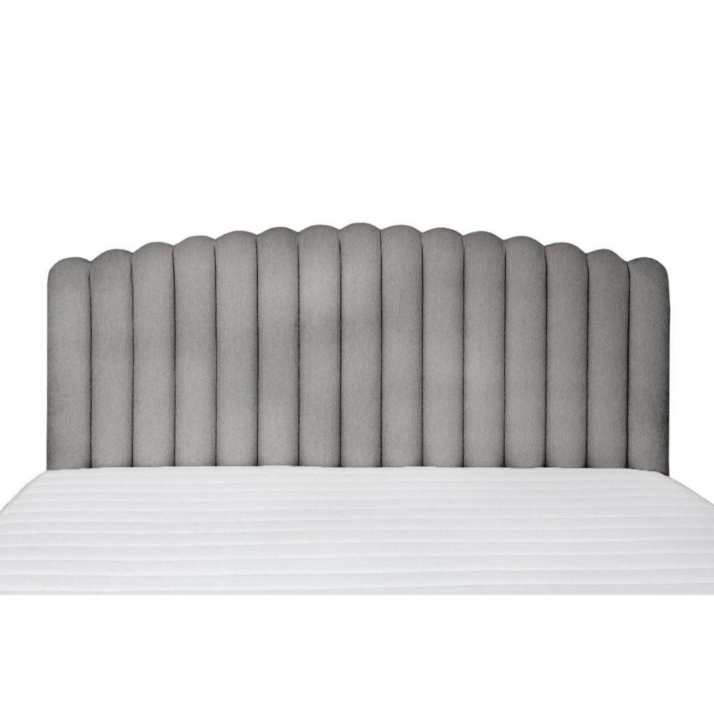 Bed with mattress Bolero | Light grey