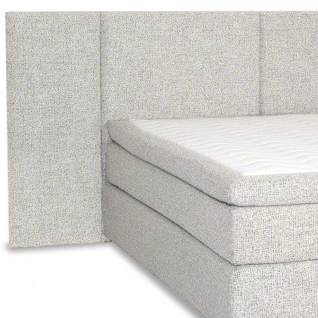 Bed with mattress Magic | Light grey
