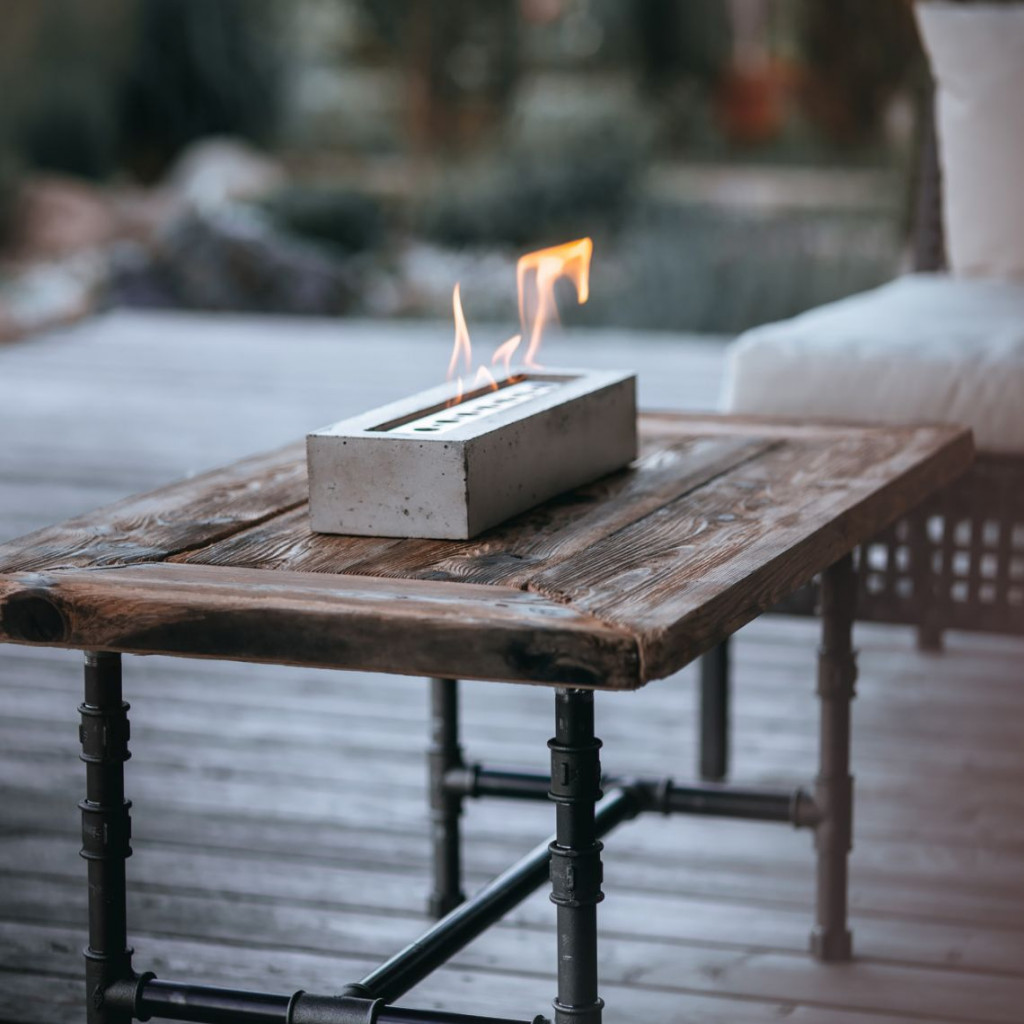 Bio fire pit URBA | Gray