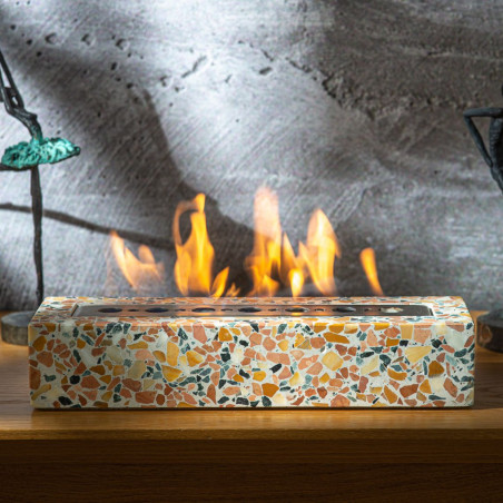 Bio fire pit Tera Orange