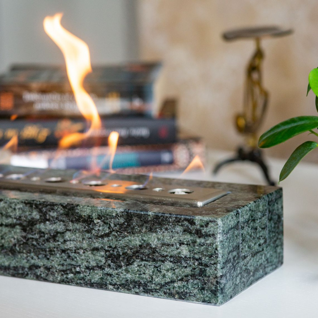 Bio fire pit STONO | Green