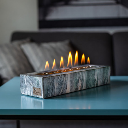 Bio fire pit STONO | Turquoise