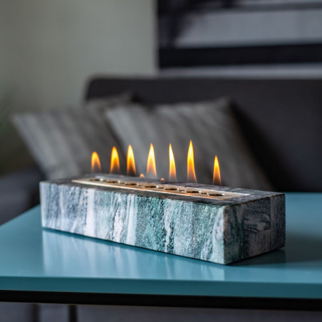 Bio fire pit STONO | Turquoise