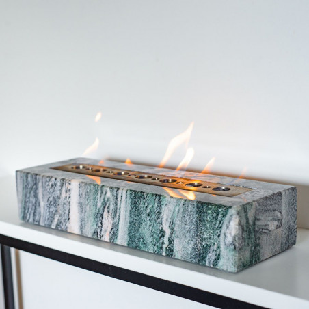 Bio fire pit STONO | Turquoise