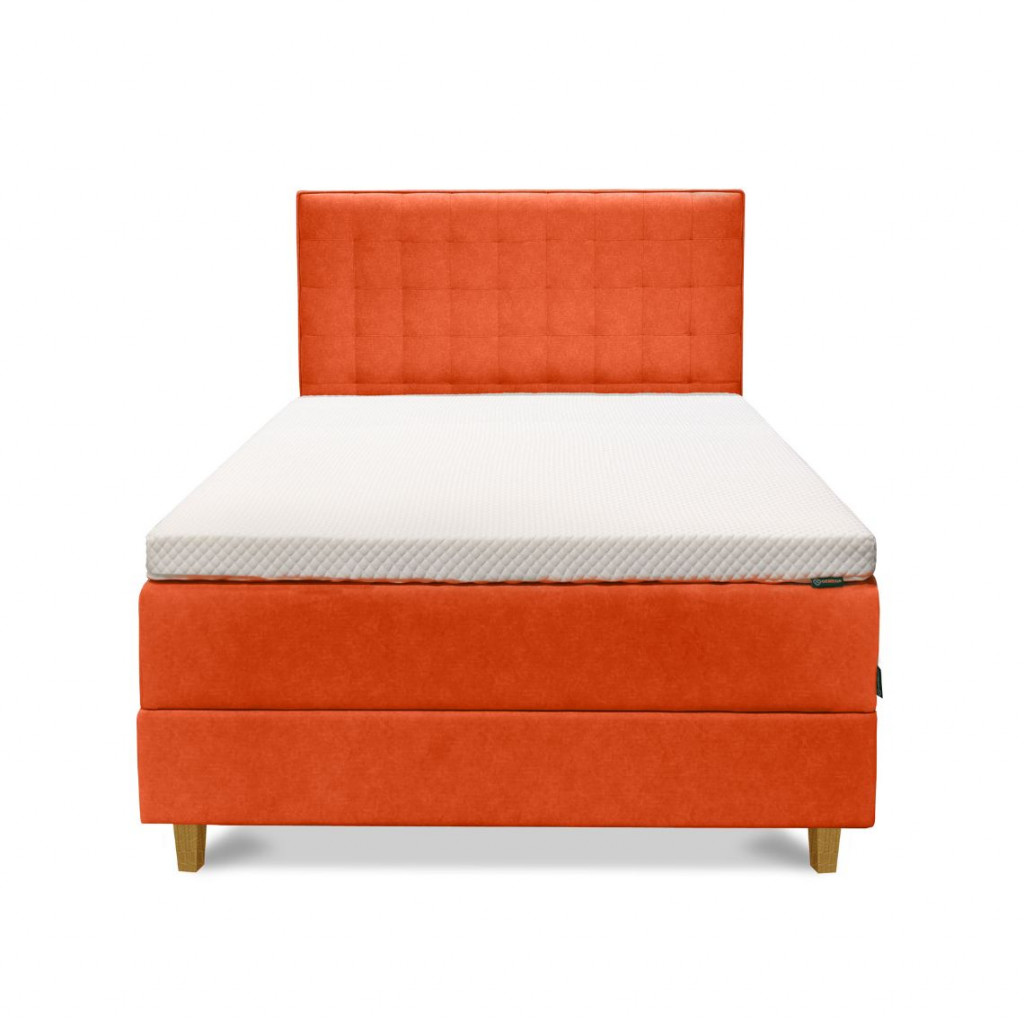 Box Bed | Bright orange