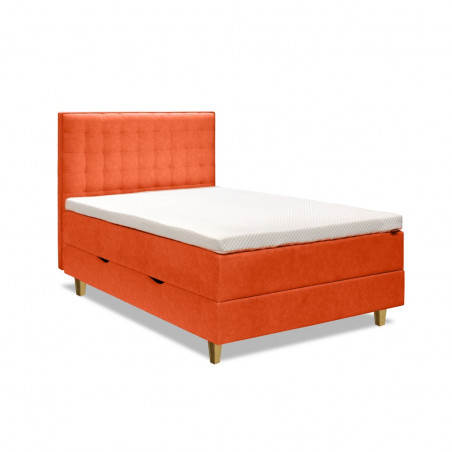 Lova Box Bed | Ryški oranžinė | lovos-su-ciuziniu-ir-patalynes-deze | NMF Home