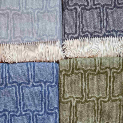 Pledas Boho | Tamsiai mėlyna | pledai | NMF Home