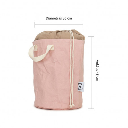 Skalbinių krepšys "Pink" | organaizeriai | NMF Home