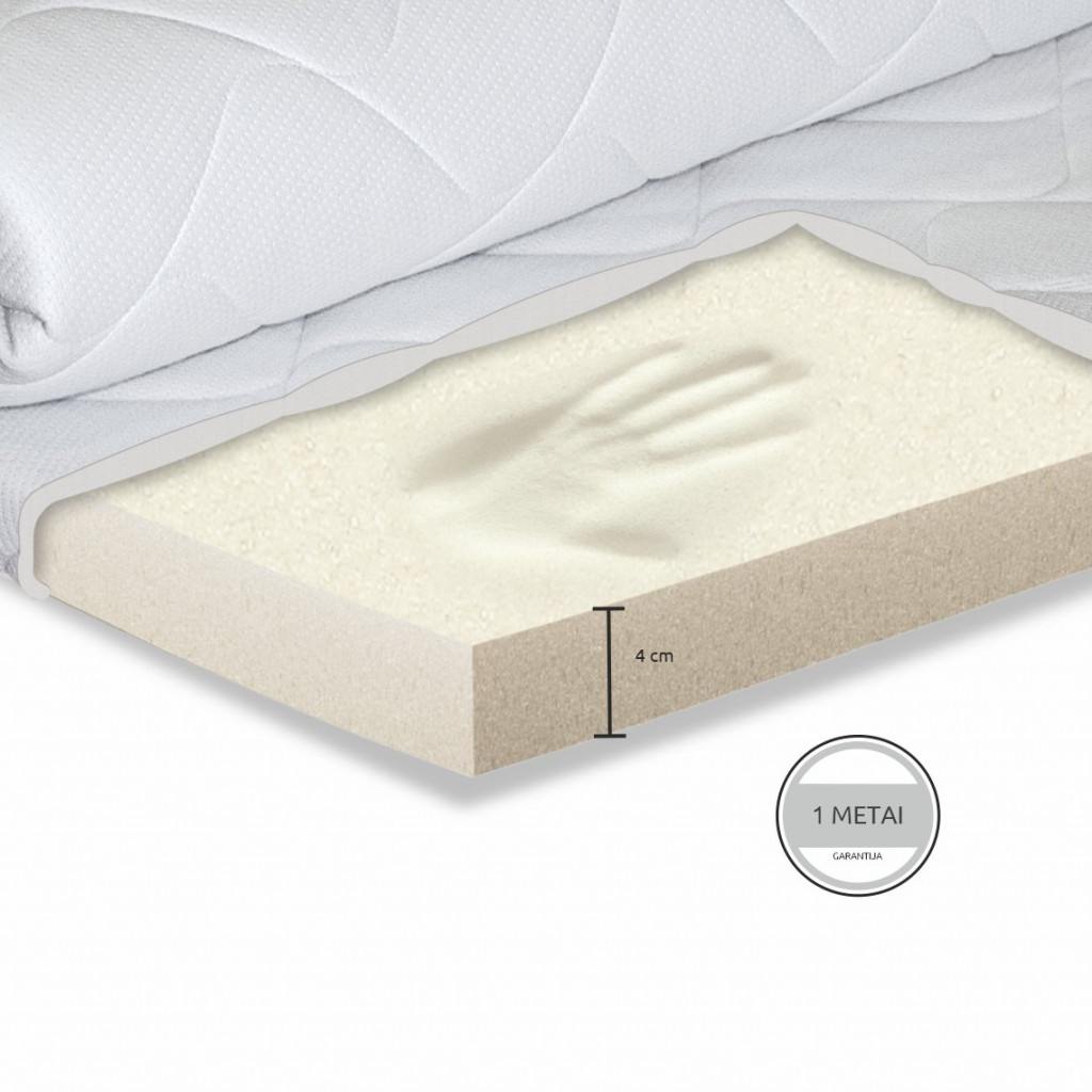 Memory mattress pad