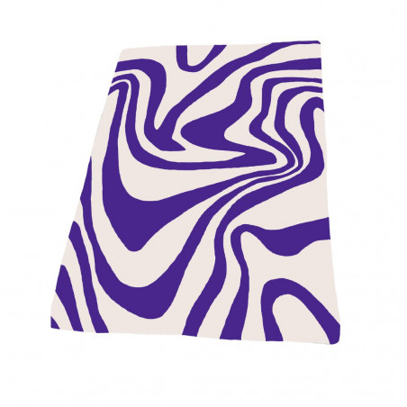 Estetiškas kilimas Beige Waves | Violetinis | kilimai | NMF Home