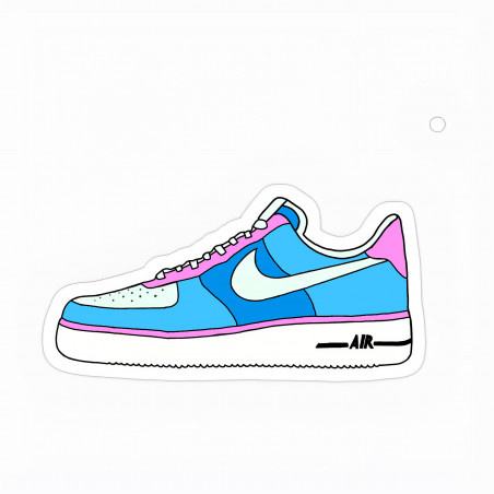 Kilimas Nike AF1 | Žydra