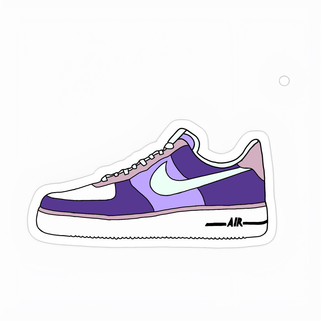 Kilimas Nike AF1 | Purpurinė | kilimai | NMF Home