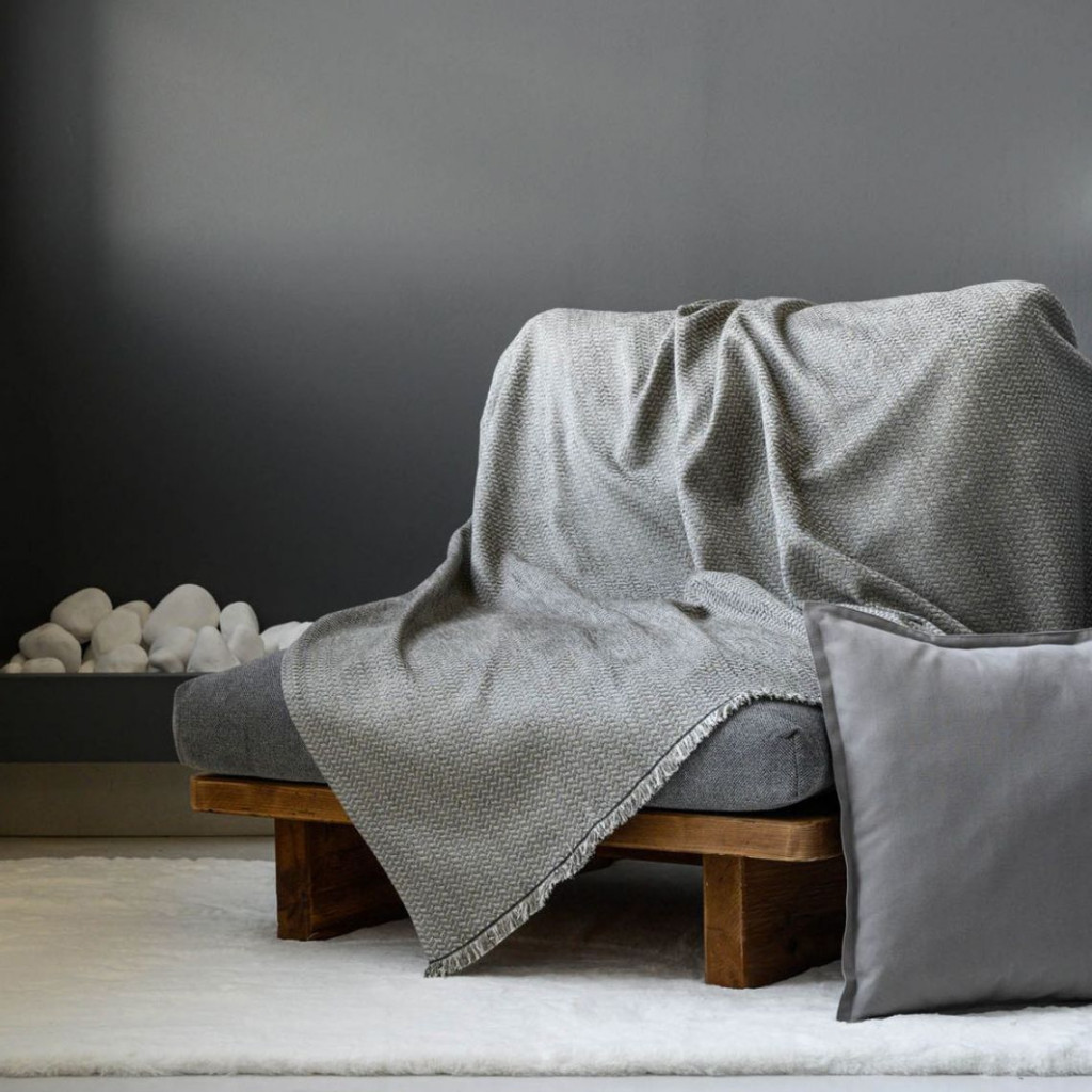 Plaid Free Stone | Cold gray Plaid Free Stone | Cold gray