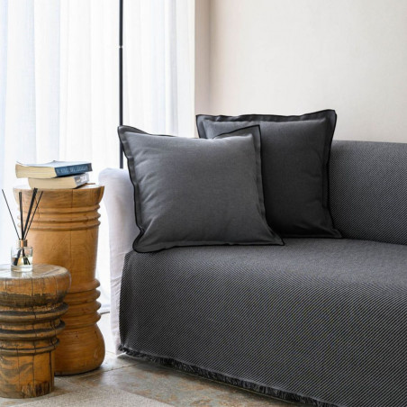 Plaid Sideway | Grey