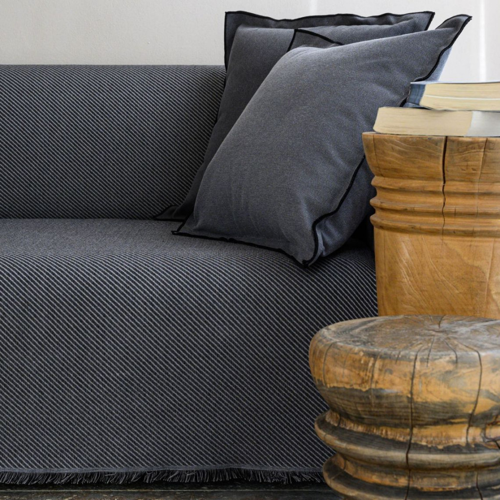 Plaid Sideway | Grey Plaid Sideway | Grey