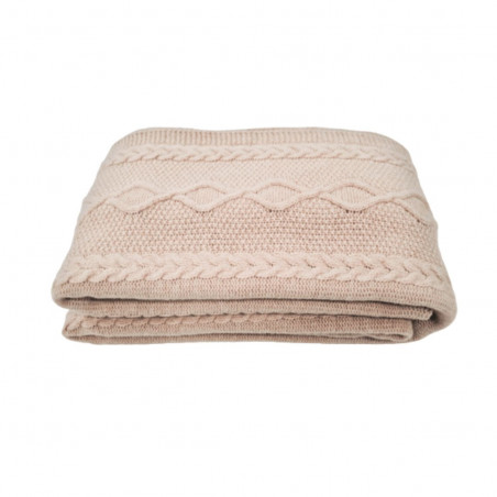 Merino wool plaid | Cappuccino