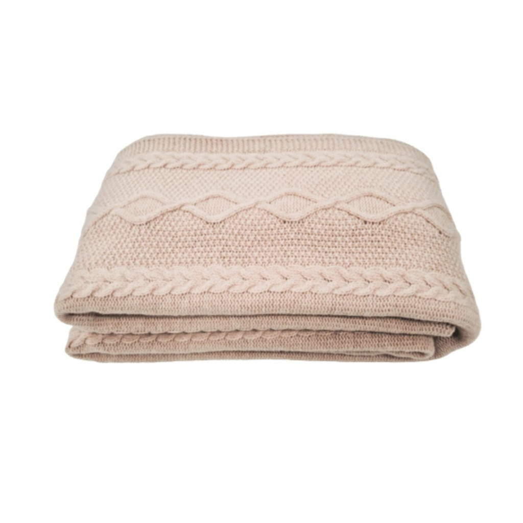 Merino wool plaid | Cappuccino