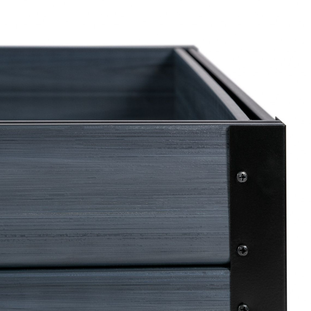 PS folding raised garden bed | Anthracite PS folding raised garden bed | Anthracite