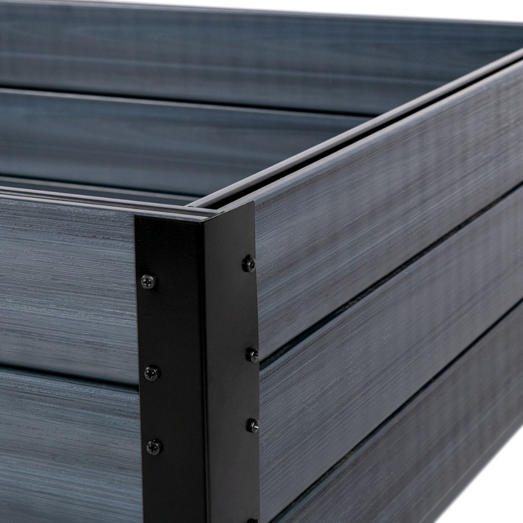 PS folding raised garden bed | Anthracite PS folding raised garden bed | Anthracite