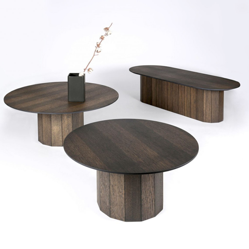 Revolve long coffee table | Dark oak Revolve long coffee table | Dark oak