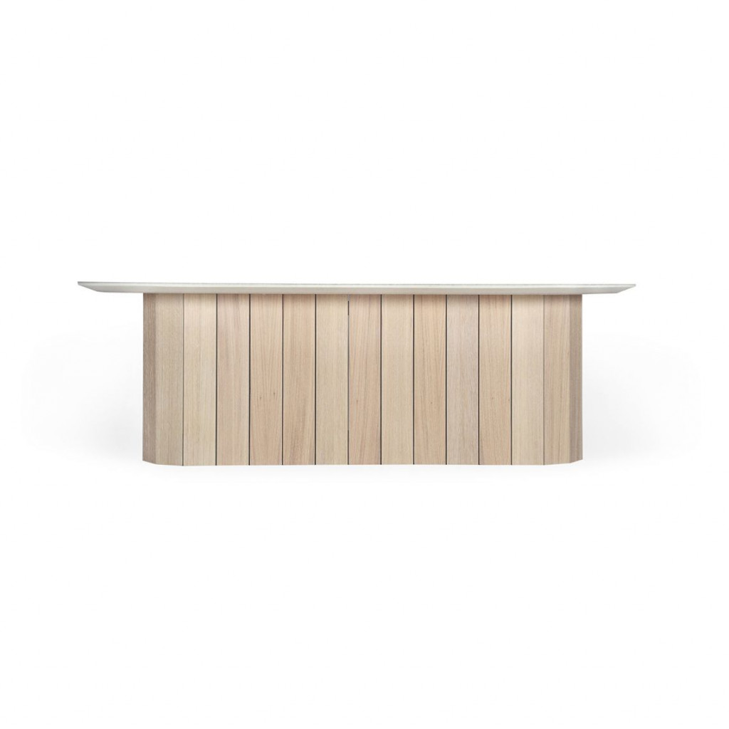 Revolve long coffee table | Bleached oak Revolve long coffee table | Bleached oak