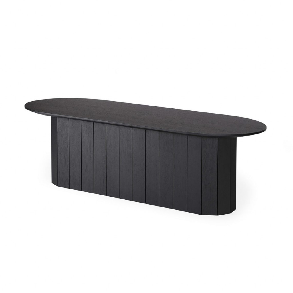 Revolve long coffee table | Black oak Revolve long coffee table | Black oak