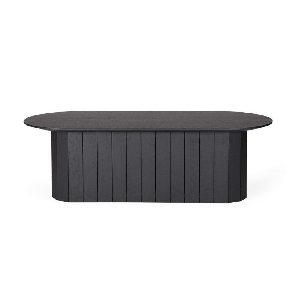 Revolve long coffee table | Black oak Revolve long coffee table | Black oak