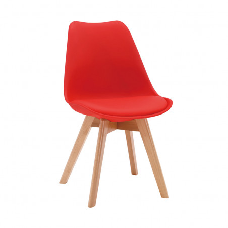 Kėdė Leila Raudona | valgomojo-kedes | NMF Home