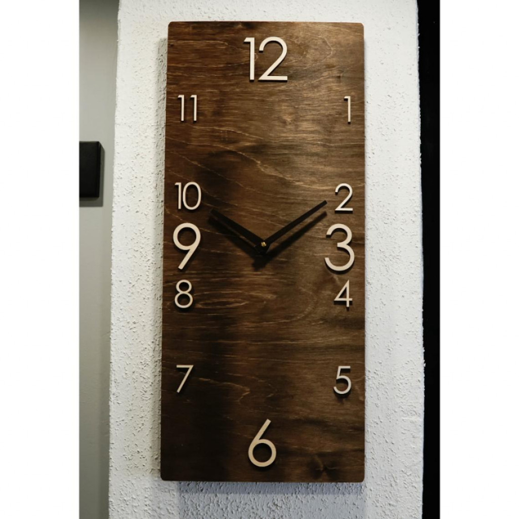 Large Wooden Wall Clock Large Wooden Wall Clock