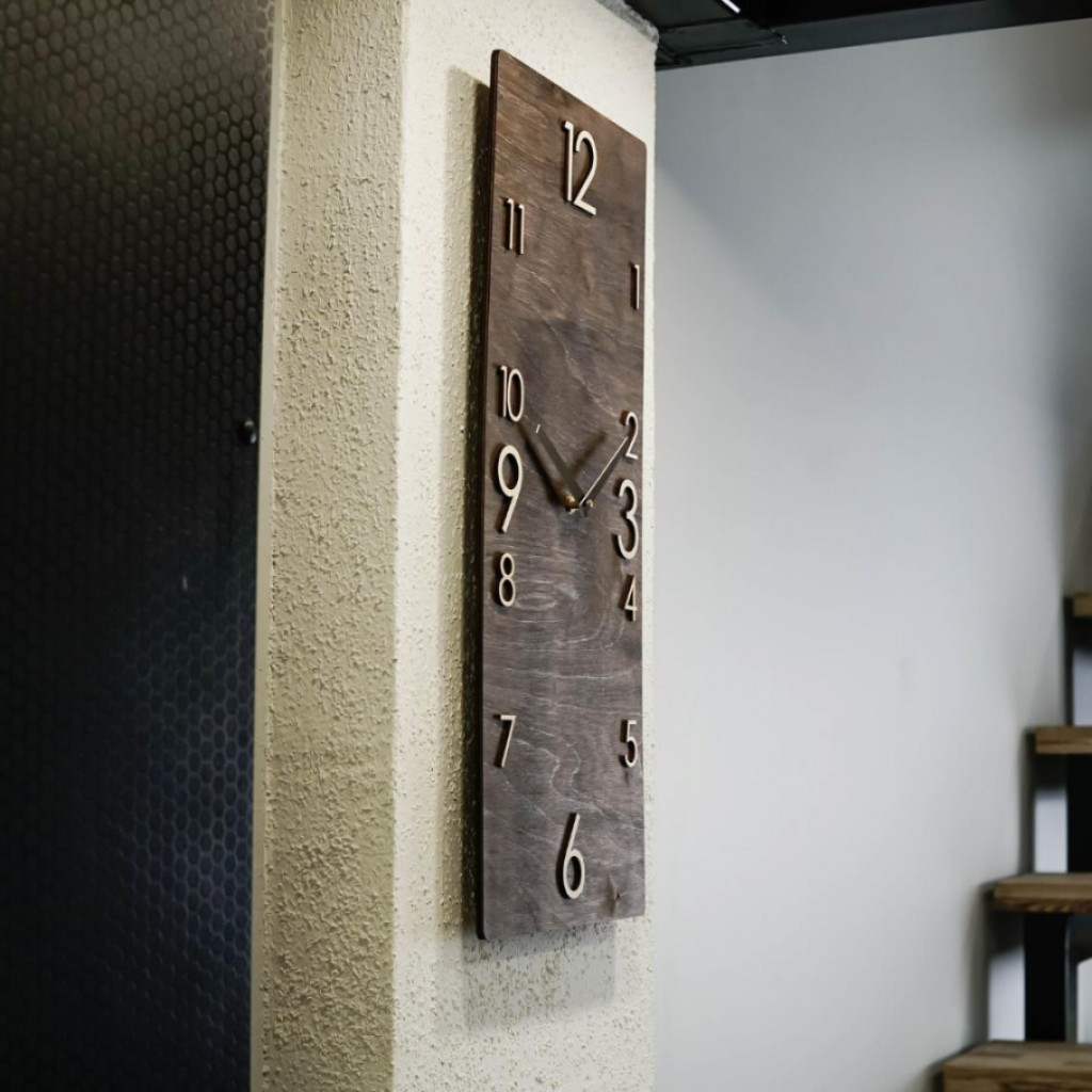 Large Wooden Wall Clock Large Wooden Wall Clock