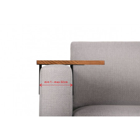 Helper sofa table | Chocolate