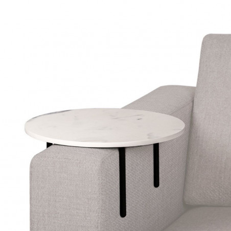 Apvalus staliukas ant sofos Helper | Marmuras | soniniai-staliukai | NMF Home